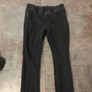Black jeggings